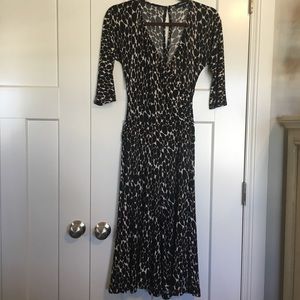 Leopard Wrap Dress